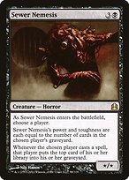 Glossy Finish Commander 2011 Sewer Nemesis ( #98 )