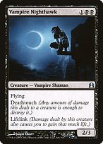 Glossy Finish Commander 2011 Vampire Nighthawk ( #106 )