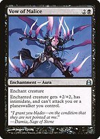 Glossy Finish Commander 2011 Vow of Malice ( #107 )