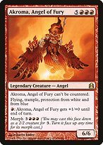 Glossy Finish Commander 2011 Akroma, Angel of Fury ( #108 )