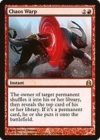 Glossy Finish Commander 2011 Chaos Warp ( #114 )