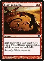 Glossy Finish Commander 2011 Death by Dragons ( #118 )