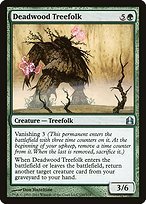 Glossy Finish Commander 2011 Deadwood Treefolk ( #150 )