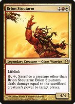 Glossy Finish Commander 2011 Brion Stoutarm ( #187 )