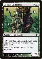 Glossy Finish Commander 2011 Golgari Guildmage ( #201 )
