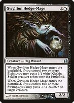 Glossy Finish Commander 2011 Gwyllion Hedge-Mage ( #202 )