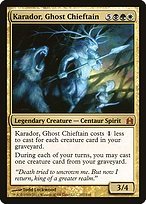 Glossy Finish Commander 2011 Karador, Ghost Chieftain ( #207 )