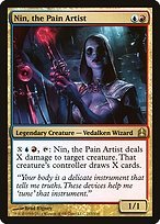 Glossy Finish Commander 2011 Nin, the Pain Artist ( #213 )