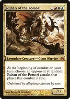 Glossy Finish Commander 2011 Ruhan of the Fomori ( #221 )