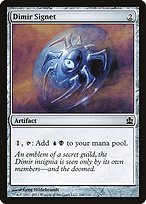 Glossy Finish Commander 2011 Dimir Signet ( #246 )