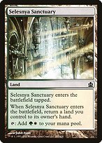 Glossy Finish Commander 2011 Selesnya Sanctuary ( #287 )