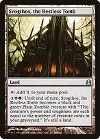 Glossy Finish Commander 2011 Svogthos, the Restless Tomb ( #289 )