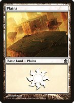 Glossy Finish Commander 2011 Plains ( #300 )