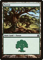 Glossy Finish Commander 2011 Forest ( #315 )
