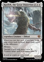 Glossy Finish Commander Masters Kozilek, the Great Distortion ( #2 )