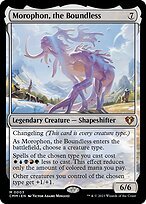 Glossy Finish Commander Masters Morophon, the Boundless ( #3 )