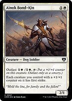 Glossy Finish Commander Masters Ainok Bond-Kin ( #7 )