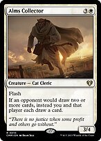 Glossy Finish Commander Masters Alms Collector ( #10 )
