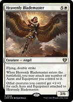 Glossy Finish Commander Masters Heavenly Blademaster ( #28 )