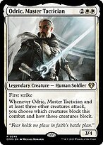 Glossy Finish Commander Masters Odric, Master Tactician ( #46 )