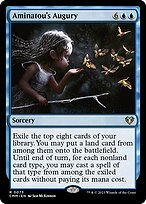 Glossy Finish Commander Masters Aminatou's Augury ( #73 )