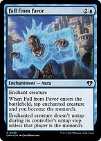 Glossy Finish Commander Masters Fall from Favor ( #93 )
