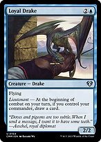 Glossy Finish Commander Masters Loyal Drake ( #104 )