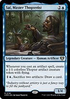 Glossy Finish Commander Masters Sai, Master Thopterist ( #118 )