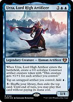 Glossy Finish Commander Masters Urza, Lord High Artificer ( #130 )