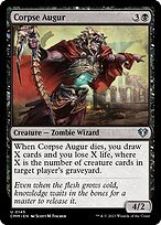 Glossy Finish Commander Masters Corpse Augur ( #145 )