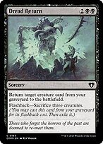Glossy Finish Commander Masters Dread Return ( #153 )