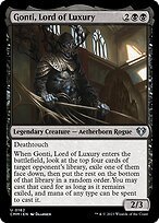 Glossy Finish Commander Masters Gonti, Lord of Luxury ( #162 )