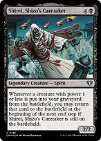 Glossy Finish Commander Masters Shirei, Shizo's Caretaker ( #186 )