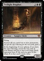 Glossy Finish Commander Masters Twilight Prophet ( #193 )