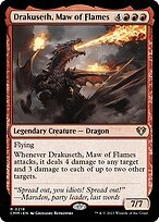 Glossy Finish Commander Masters Drakuseth, Maw of Flames ( #218 )