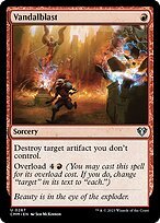 Glossy Finish Commander Masters Vandalblast ( #267 )