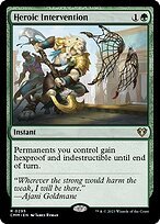 Glossy Finish Commander Masters Heroic Intervention ( #295 )