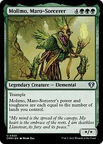 Glossy Finish Commander Masters Molimo, Maro-Sorcerer ( #305 )