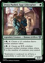 Glossy Finish Commander Masters Oviya Pashiri, Sage Lifecrafter ( #311 )