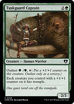 Glossy Finish Commander Masters Tuskguard Captain ( #328 )