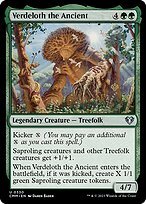 Glossy Finish Commander Masters Verdeloth the Ancient ( #330 )