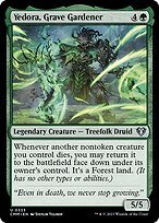 Glossy Finish Commander Masters Yedora, Grave Gardener ( #333 )