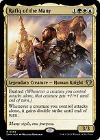 Glossy Finish Commander Masters Rafiq of the Many ( #352 )