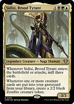 Glossy Finish Commander Masters Sidisi, Brood Tyrant ( #355 )