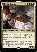 Glossy Finish Commander Masters The Ur-Dragon ( #361 )