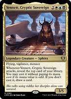 Glossy Finish Commander Masters Yennett, Cryptic Sovereign ( #363 )