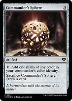 Glossy Finish Commander Masters Commander's Sphere ( #377 )