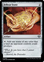 Glossy Finish Commander Masters Fellwar Stone ( #382 )
