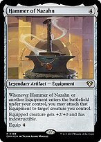 Glossy Finish Commander Masters Hammer of Nazahn ( #388 )