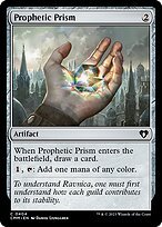 Glossy Finish Commander Masters Prophetic Prism ( #404 )